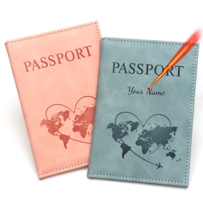 Travel Accessories Wallet - خريطة جميلة غطاء جواز السفر موضة