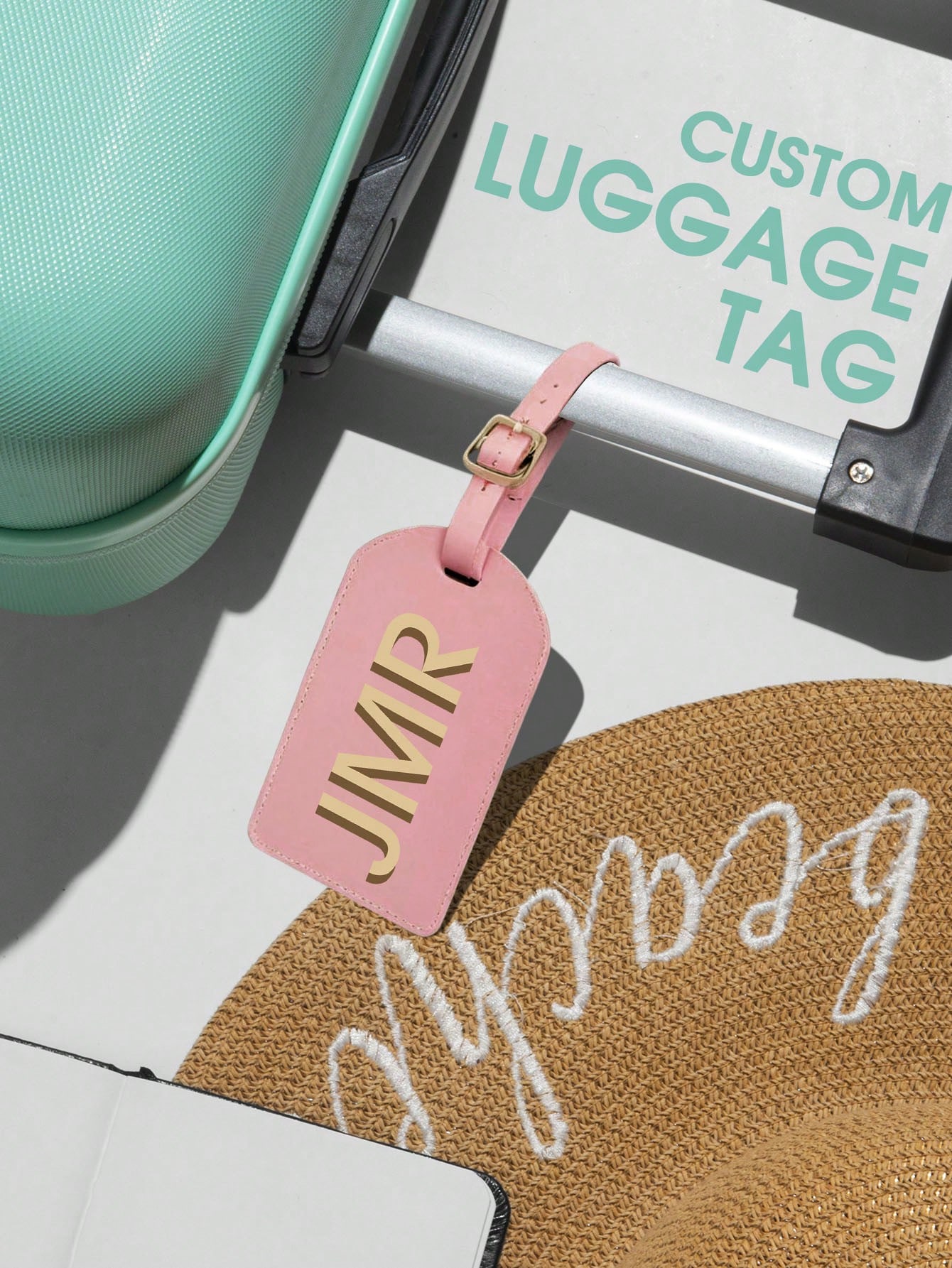 بطاقة أمتعة مخصصة بالأحرف الأو - مراجعة Travel Accessories Baby وسعره