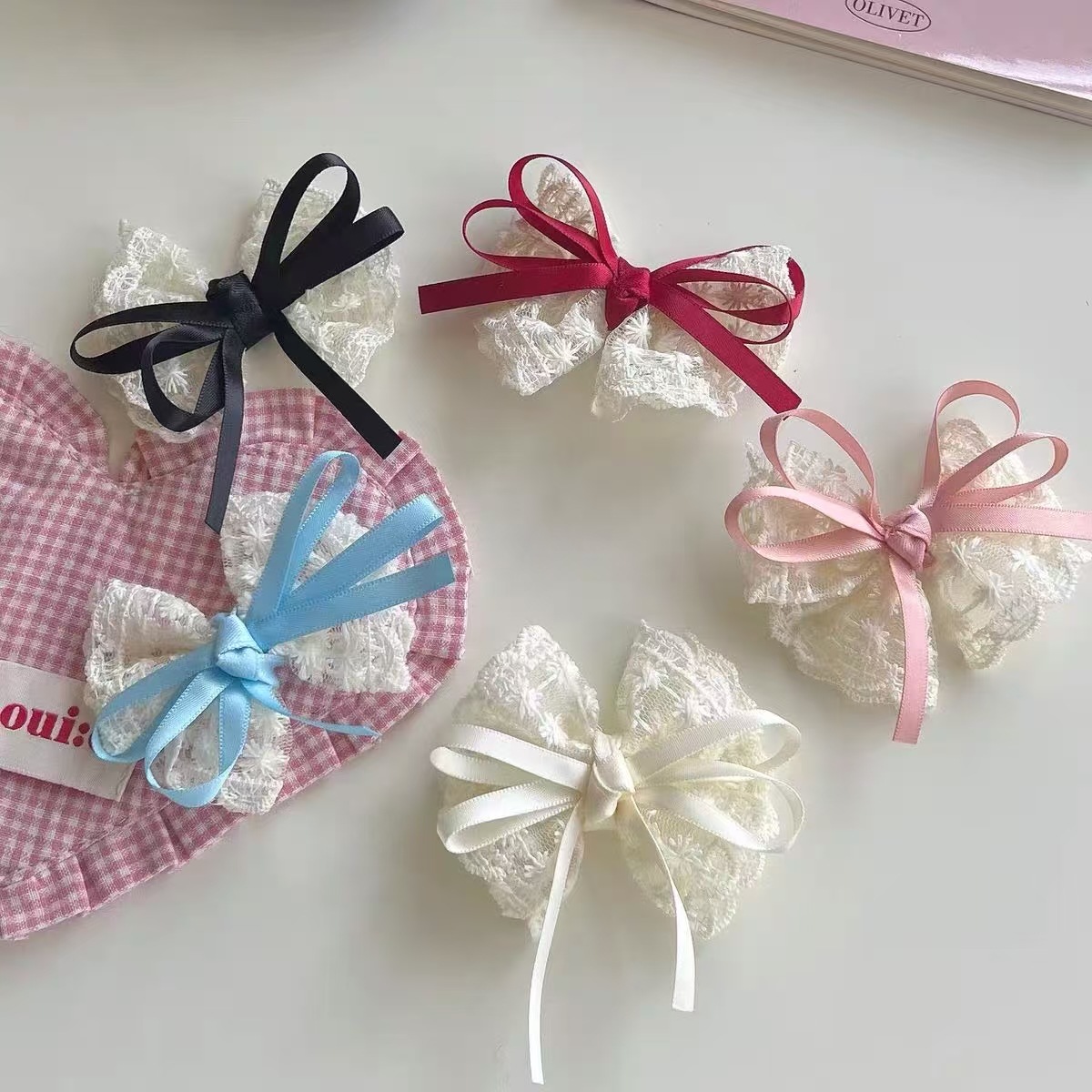 2 قطع أنيقة مقوس دانتيل دبابيس - مراجعة Travel Accessories Aesthetic وسعره