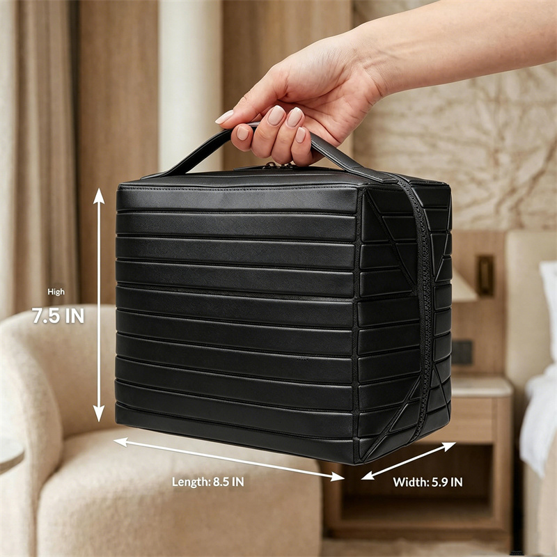 حقيبة مستحضرات تجميل قابلة للط - مراجعة Travel Accessories Organizer Bag وسعره