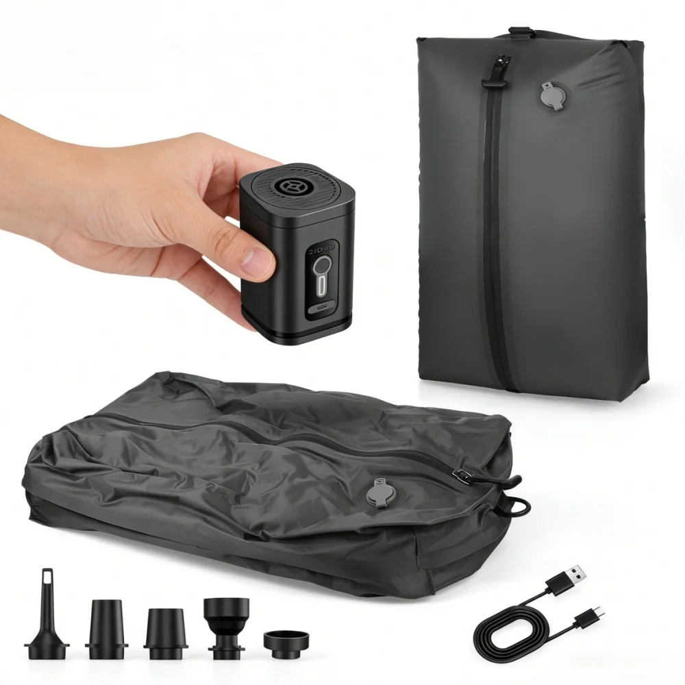 أكياس تخزين مضغوطة بالتفريغ ال - مراجعة Travel Accessories Organizer Bag وسعره