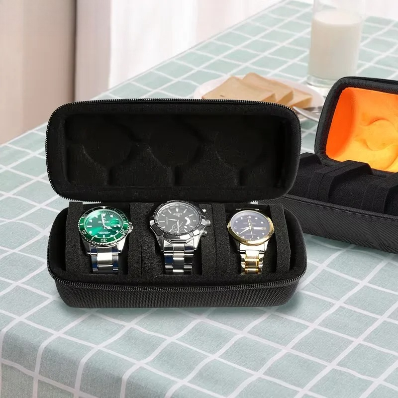 حقيبة سفر للساعات بثلاث فتحات، - مراجعة Travel Accessories Jewelry وسعره