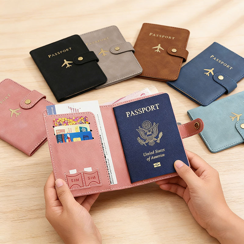 حافظة جواز سفر جلدية للسفر، مح - مراجعة Travel Accessories Wallet وسعره