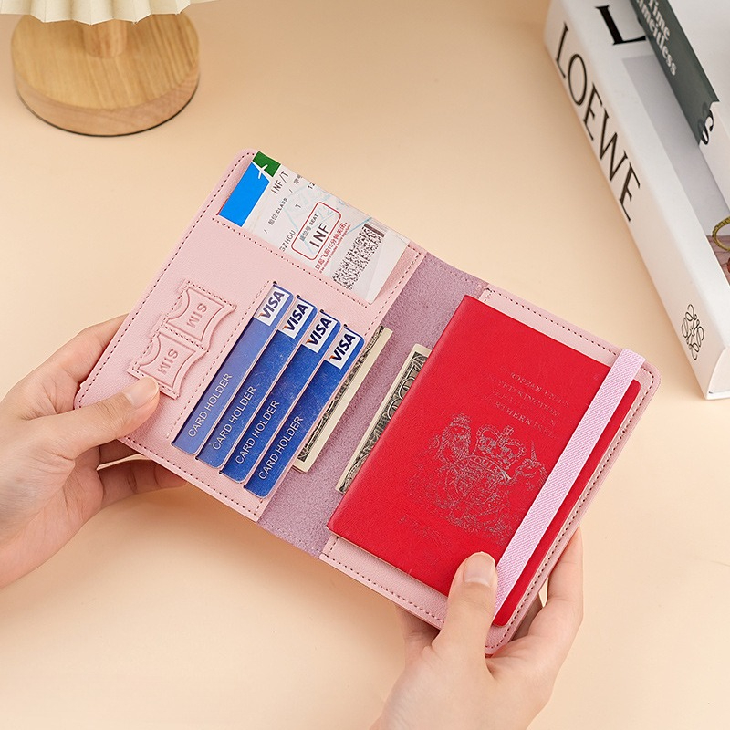 غطاء جواز سفر من الجلد الصناعي - مراجعة Travel Accessories Wallet وسعره